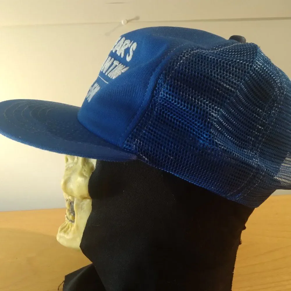 Vintage Bear's Painting Snap Back Trucker Hat